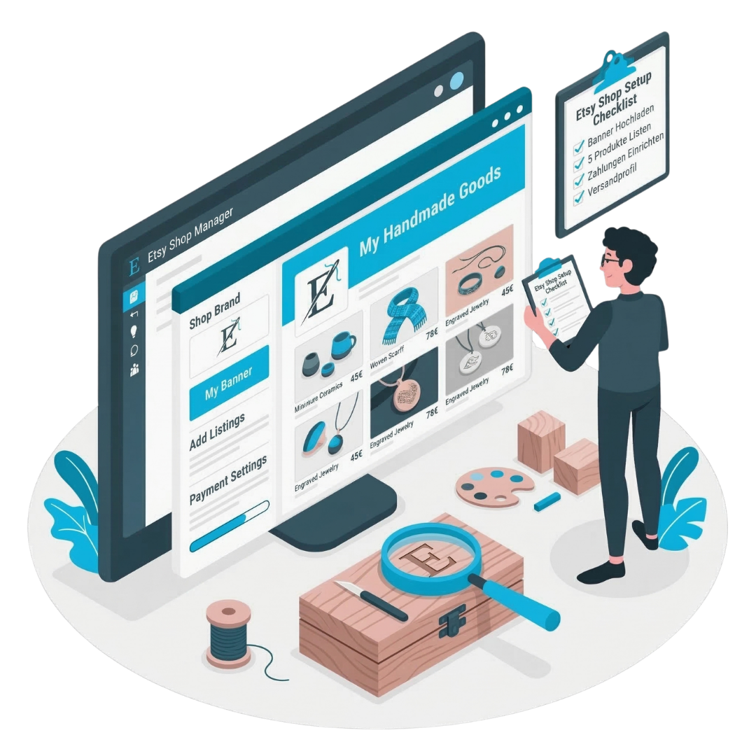 Etsy Shop Einrichten
