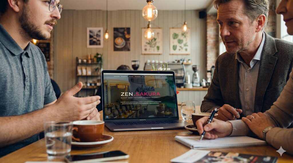 Sakura.Marketing Verkaufsgespraech