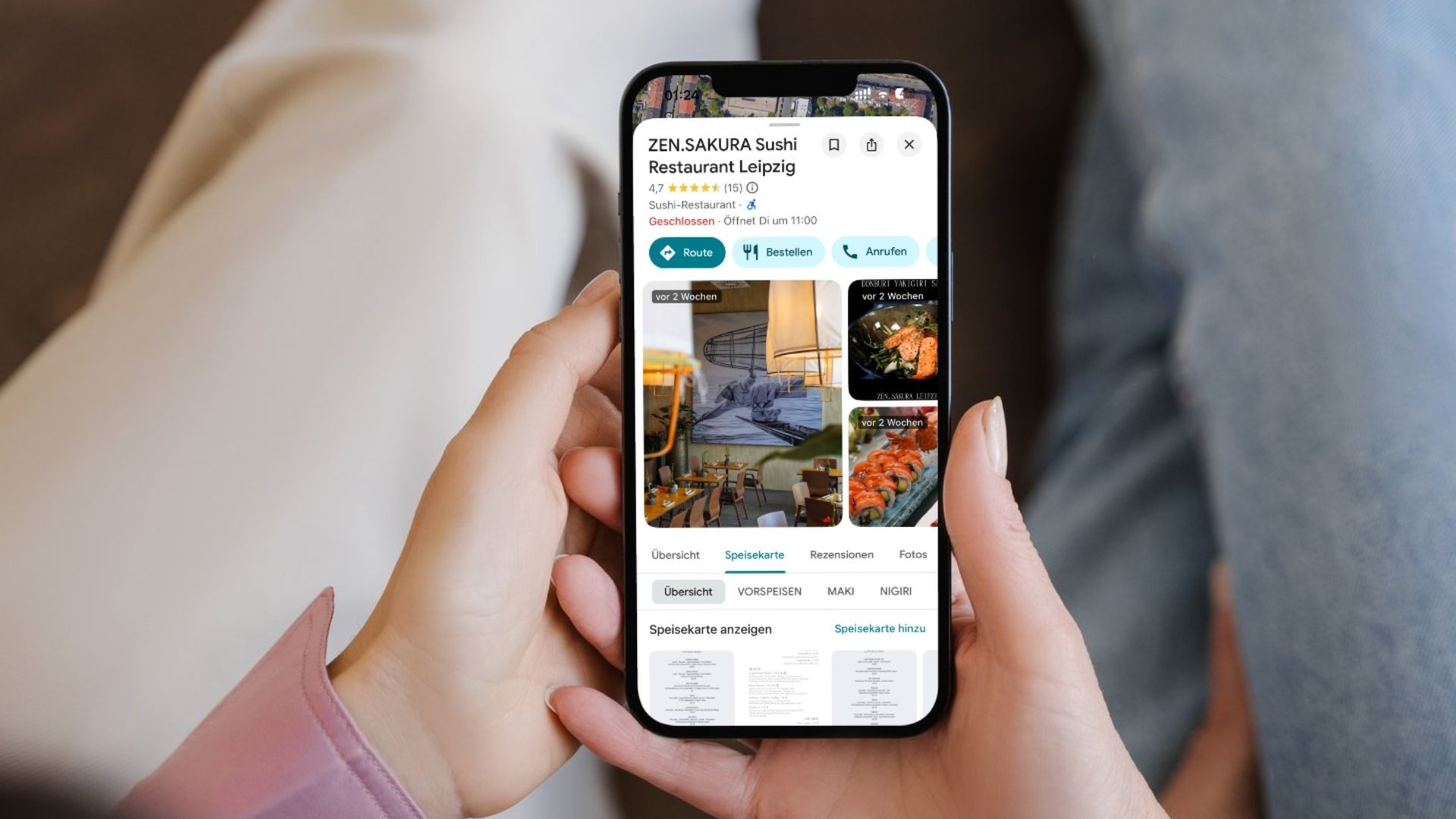 Google Maps einbindung
